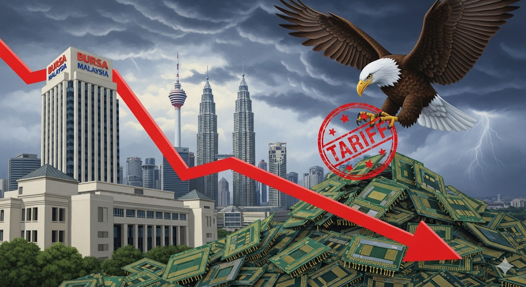 Financial risk in Malaysia 2025 - market risk due to US tariffs
