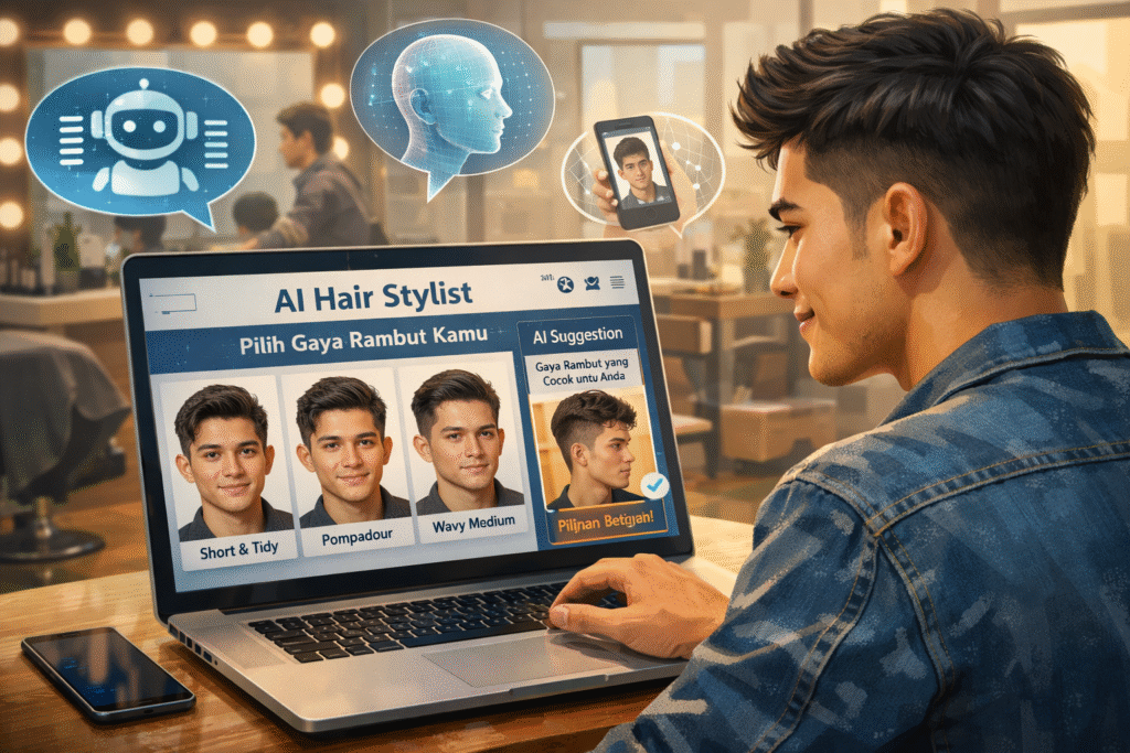 Gemini  Gaya Rambut: Cara Pilih Hairstyle Sesuai