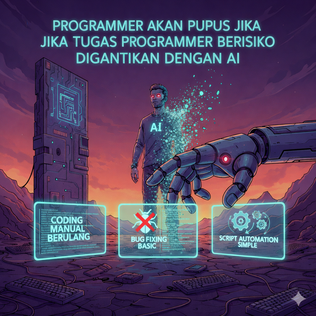  Programmer Akan Pupus Jika Tugas Programmer Berisiko Digantikan Dengan AI