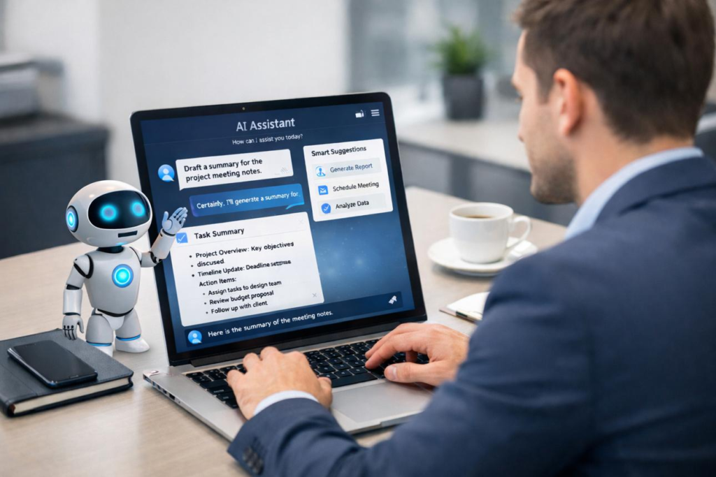 AI sebagai writing assistant untuk content LinkedIn